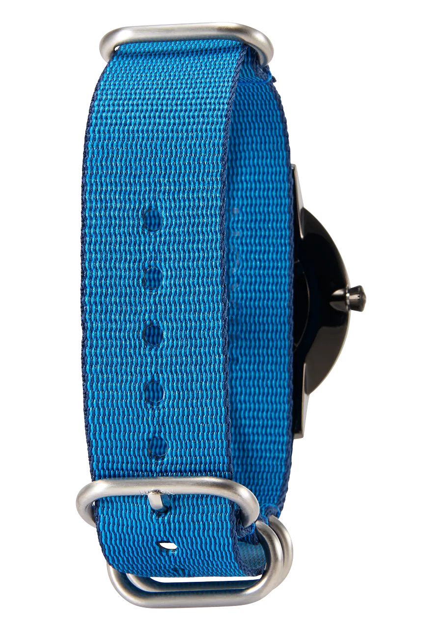 20mm Nylon #TIDE One Piece Band - Navy / Blue