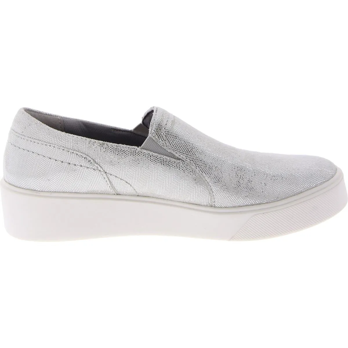 27 Edit Womens MIRABEL Leather Platform Slip-On Sneakers