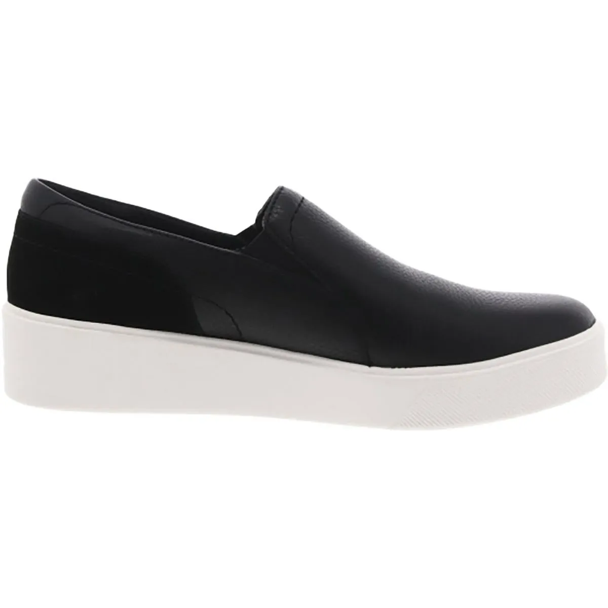 27 Edit Womens MIRABEL Leather Platform Slip-On Sneakers