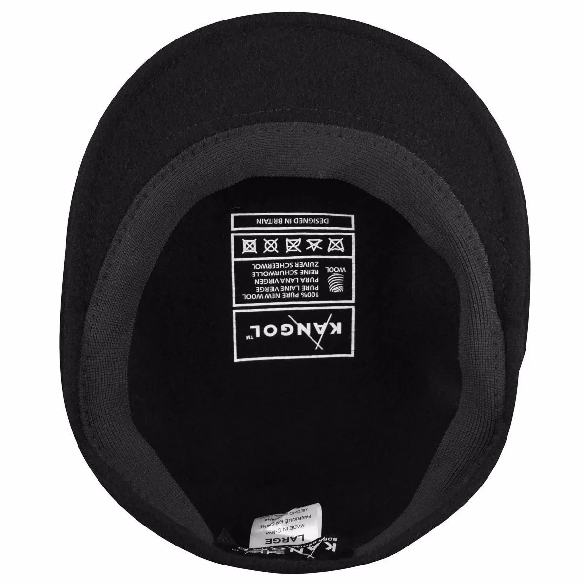 504 Wool Kangol Cap - Black