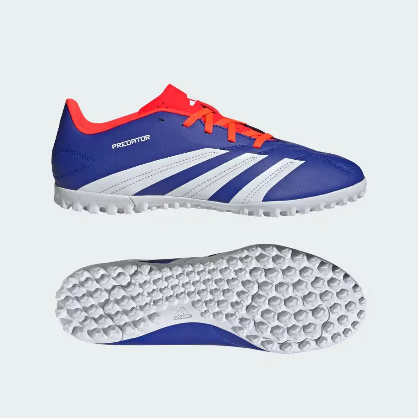 Adidas Predator Club Turf Boots | Lucid Blue/Cloud White/Solar Red