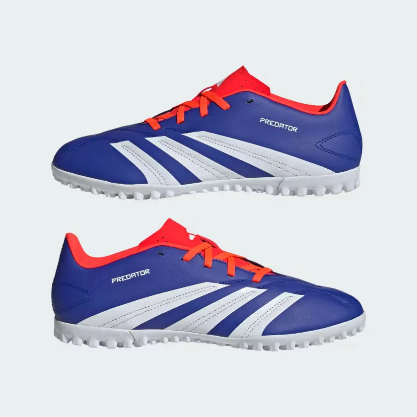 Adidas Predator Club Turf Boots | Lucid Blue/Cloud White/Solar Red