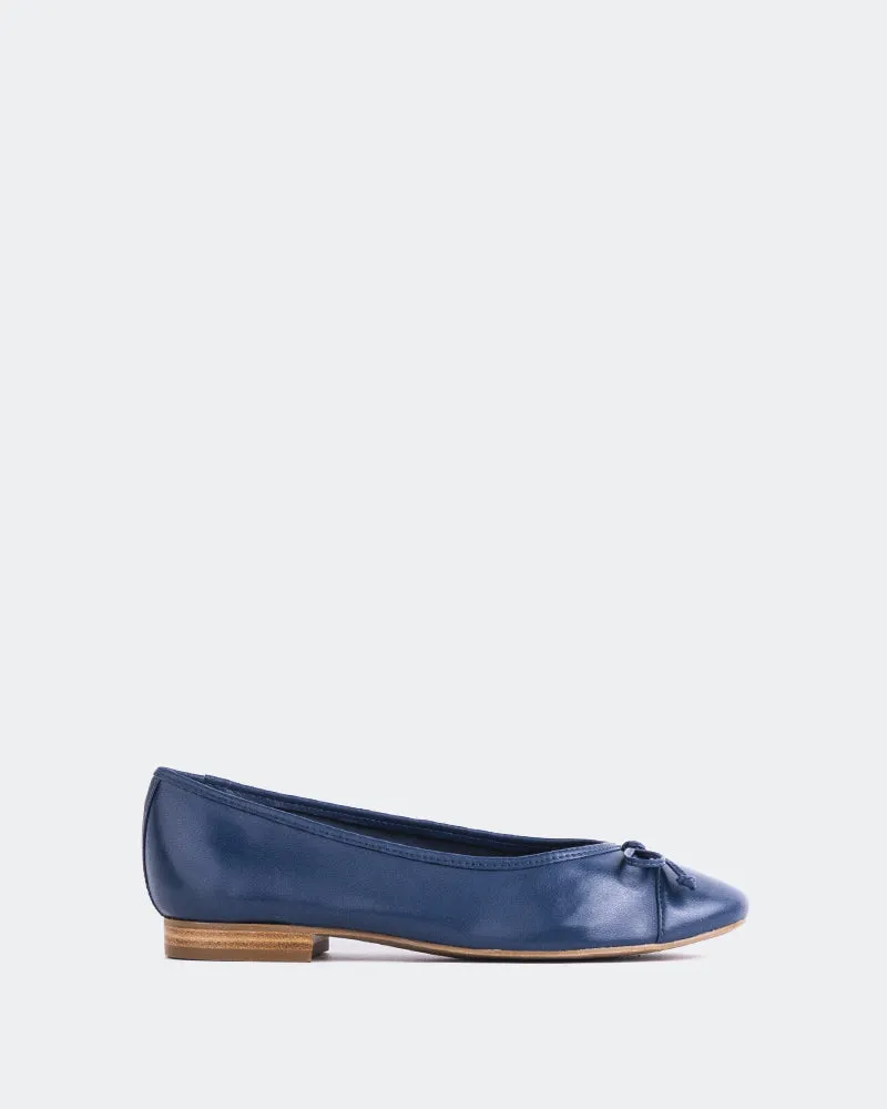 Alona Navy Leather