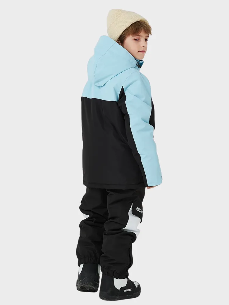 ARCTIC QUEEN Kids Bold Colorblock Ski Jacket