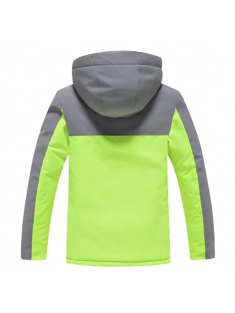 ARCTIC QUEEN Kids Bold Colorblock Ski Jacket