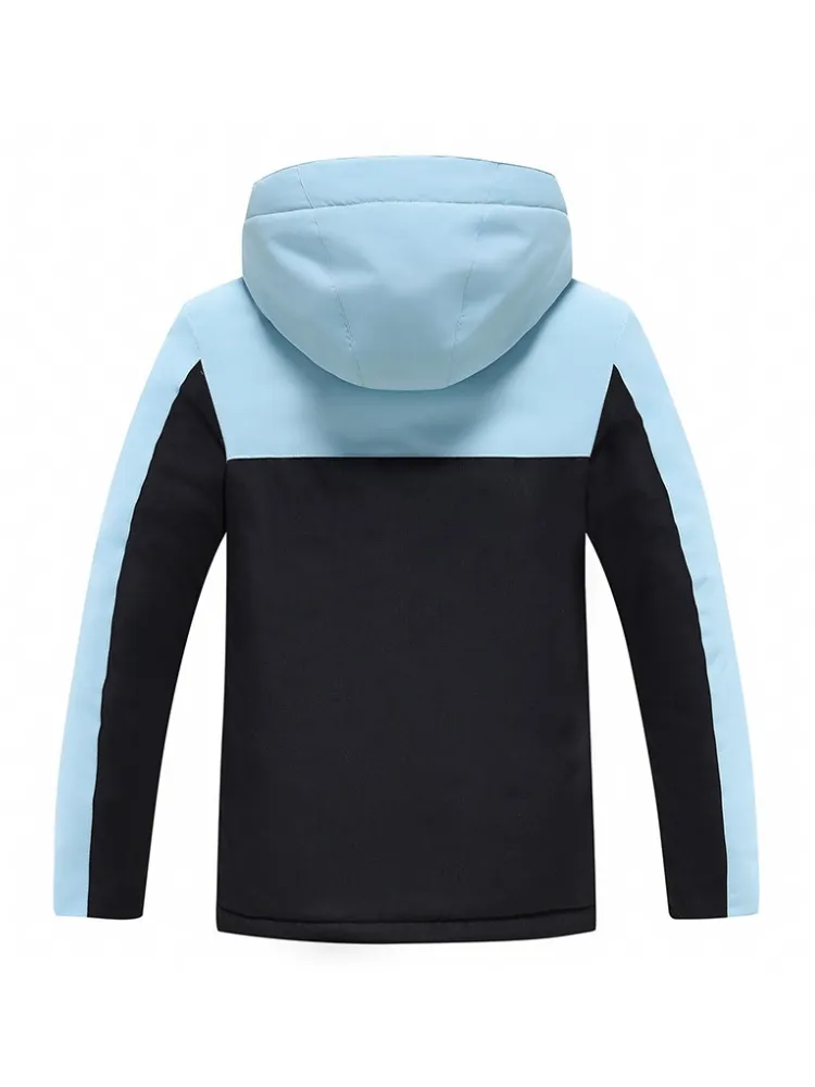 ARCTIC QUEEN Kids Bold Colorblock Ski Jacket