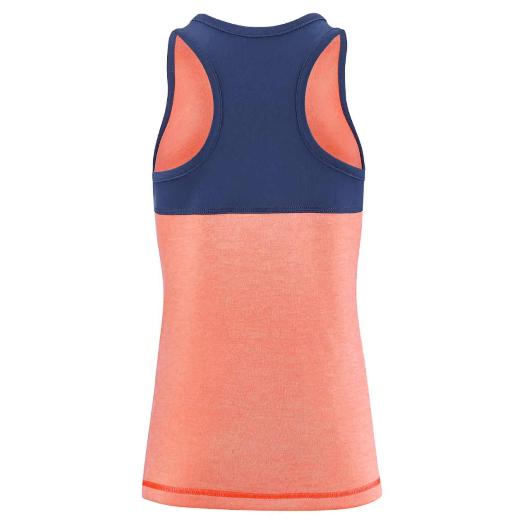 Babolat Play Tank Girl Top - Fluo Strike/Estate Blue