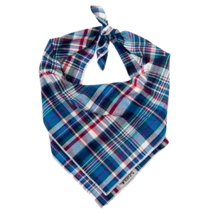 Bandana | Madras Blue Plaid