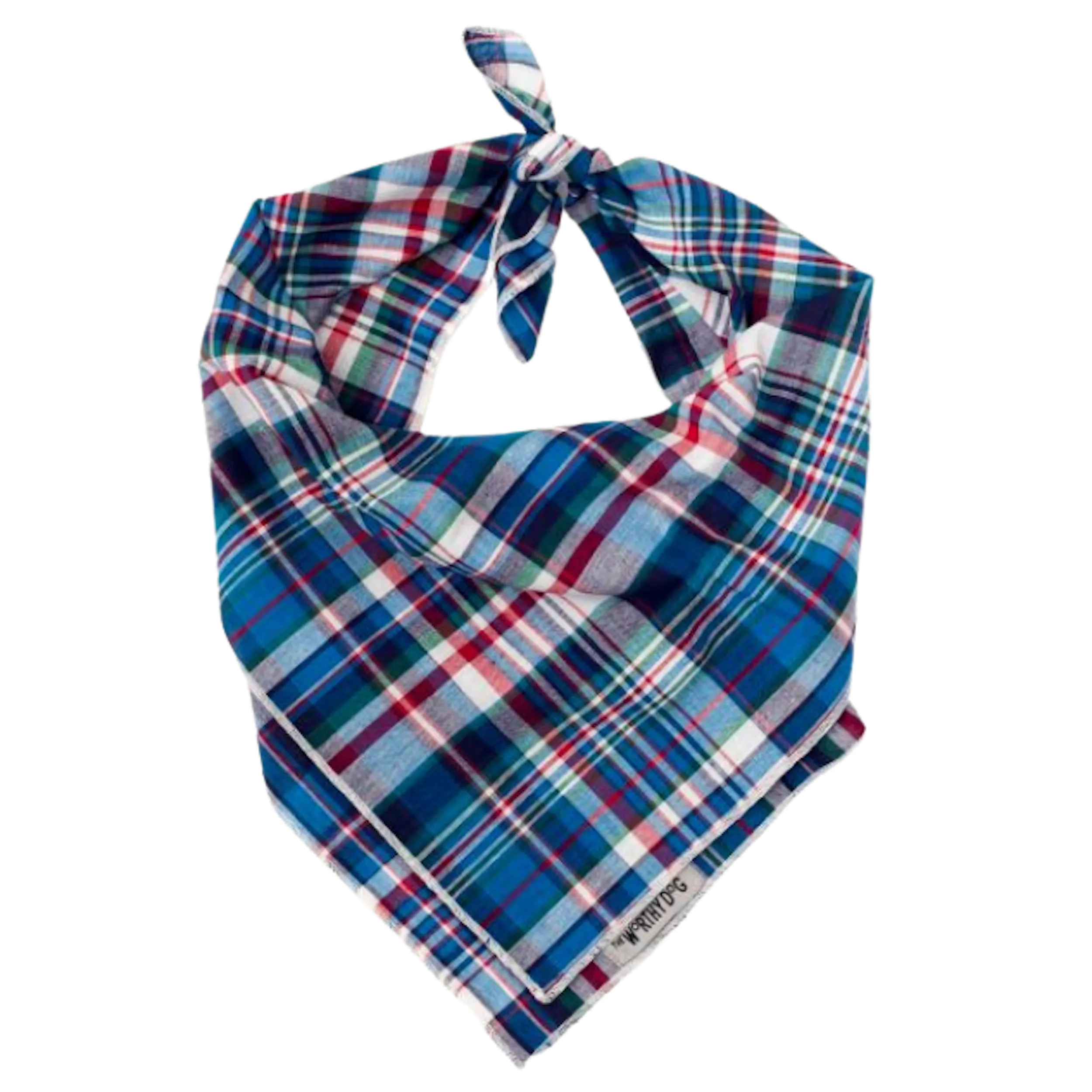 Bandana | Madras Blue Plaid