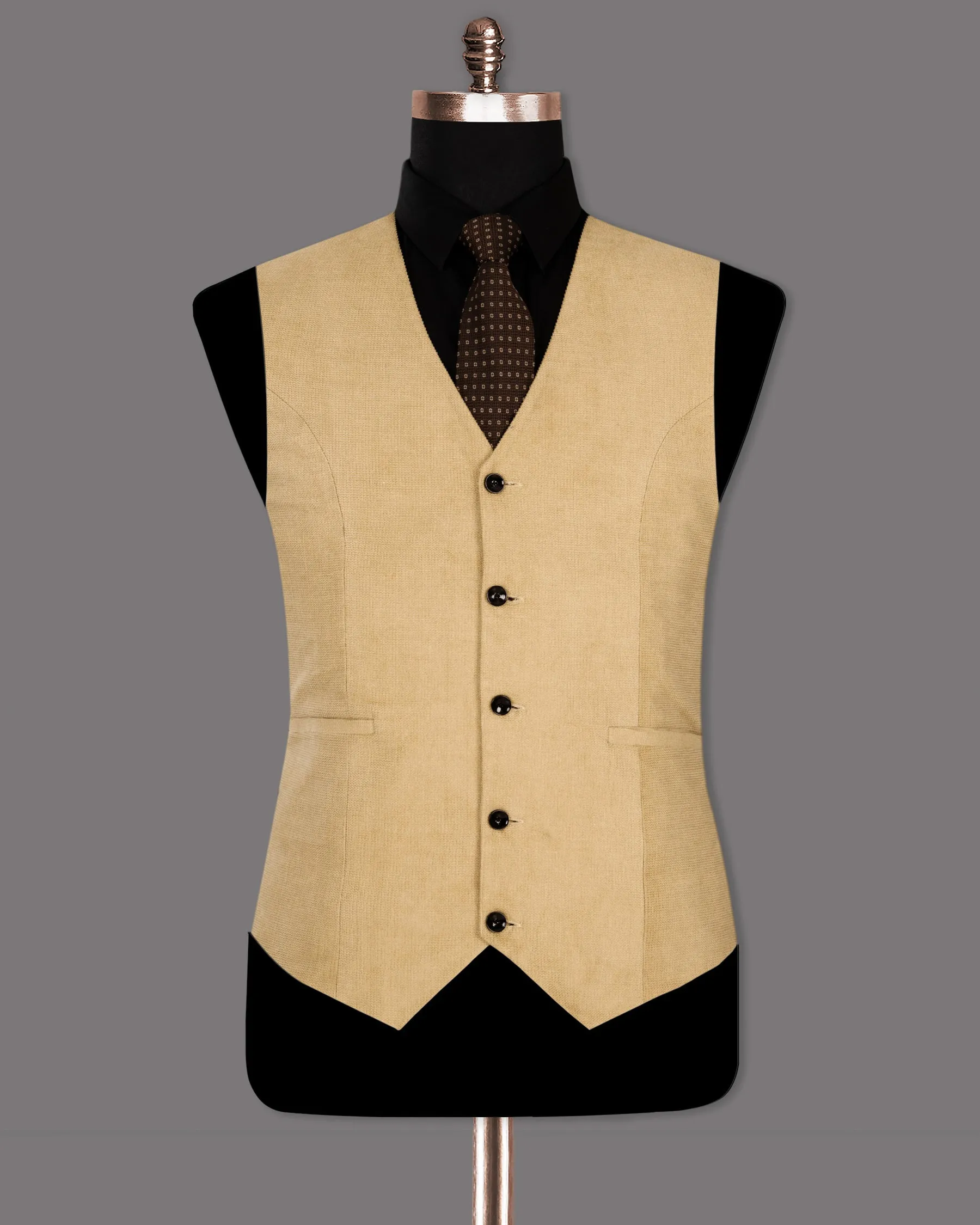 Barley Crown Corduroy Premium Cotton Waistcoat