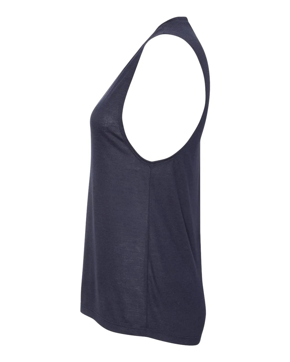 Bella   Canvas 8803 Women's Flowy Scoop Muscle Tank - Midnight