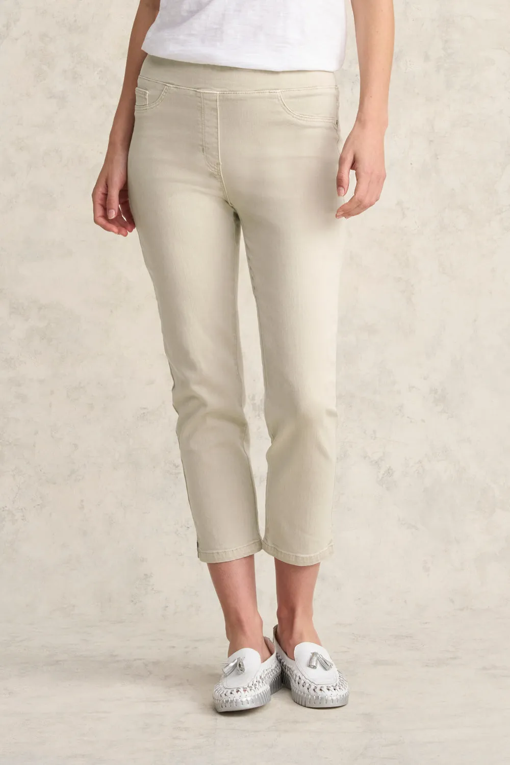 Bengajean® 3/4 Slim Leg - Taupe