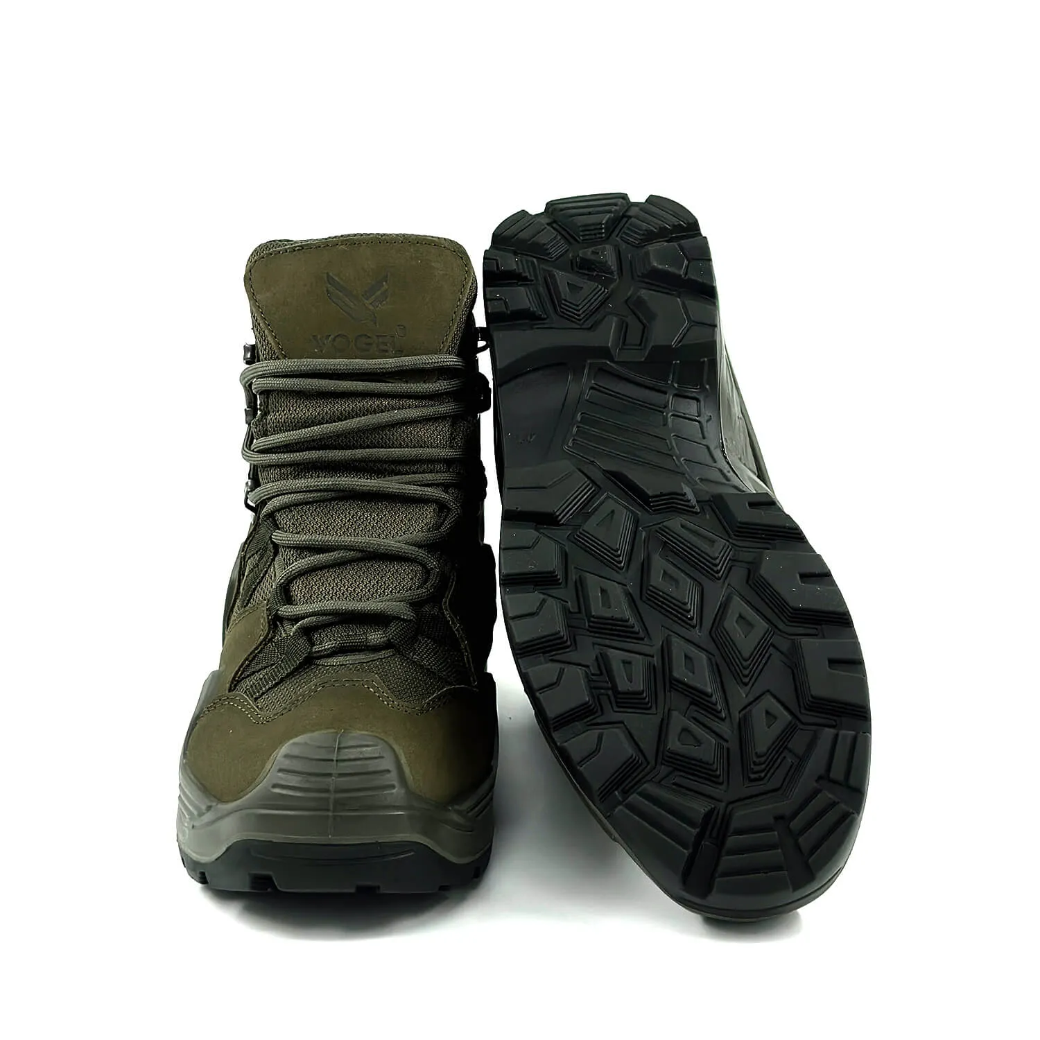 Black Tactical Military Zipperless Waterproof Boots (CRW2)