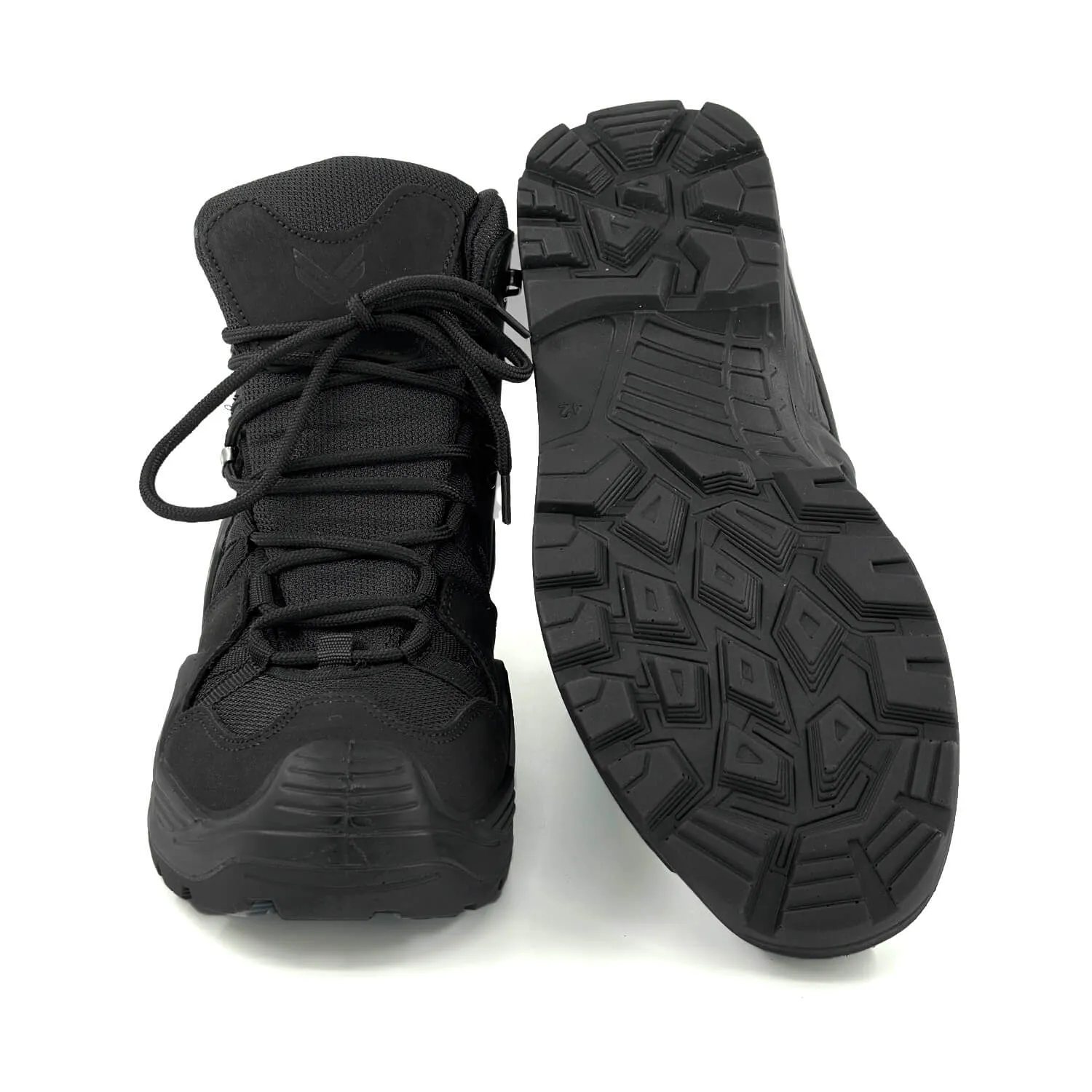 Black Tactical Military Zipperless Waterproof Boots (CRW2)