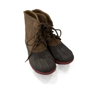 Boots Snow By Clothes Mentor In Brown, Size: 6