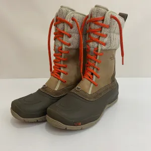 Boots Snow By The North Face In Brown, Size: 8