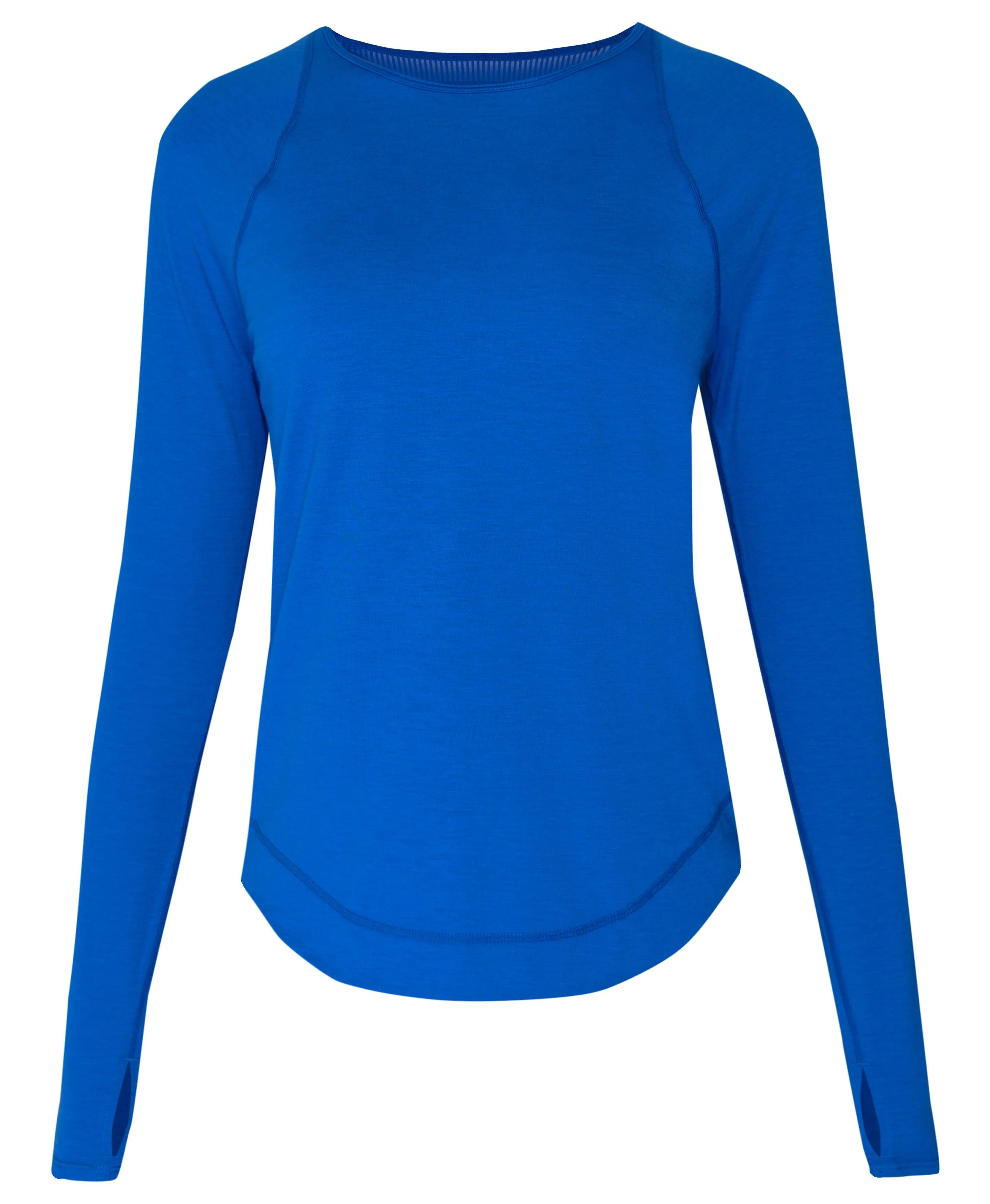 Breathe Easy Long Sleeve Top Sb9122 Lightning-Blue