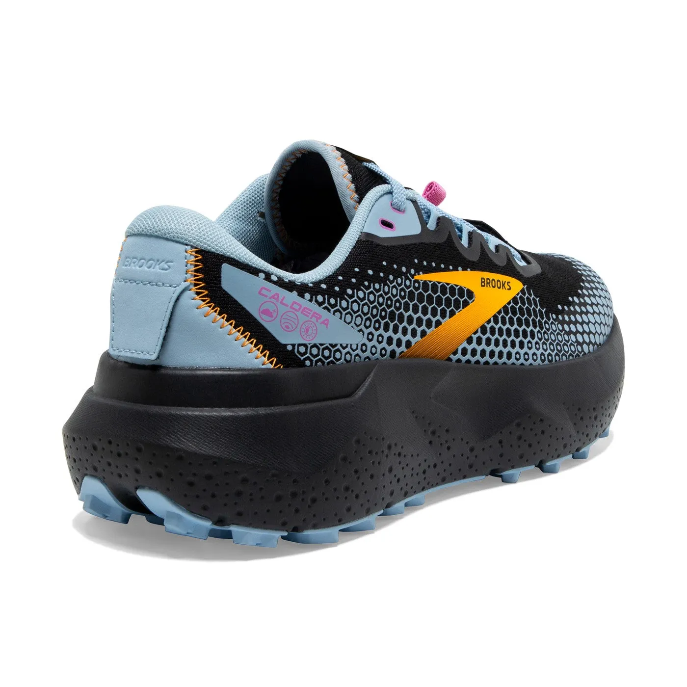 Brooks Caldera 6 (Women's) - Black/Blue/Yellow