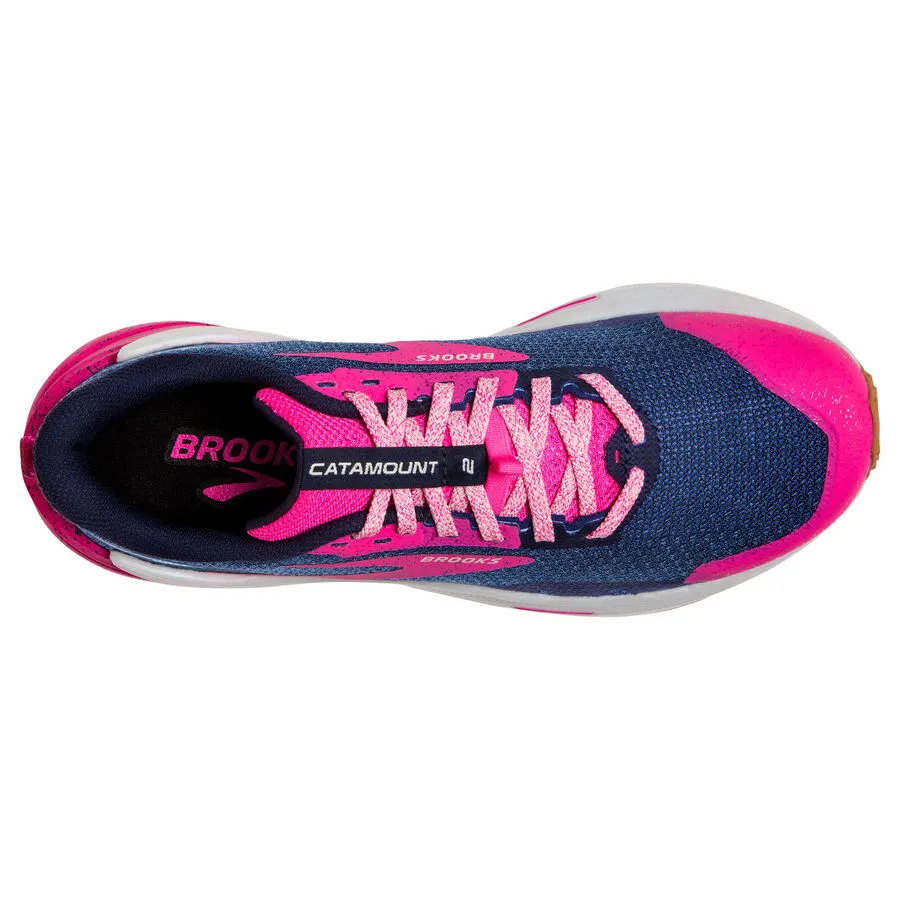 Brooks Catamount 2 | Peacoat / Pink / Biscuit | Womens