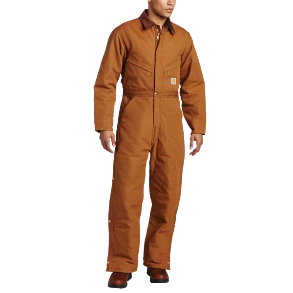 Carhartt Men's Duck Coverall Quilted Lined