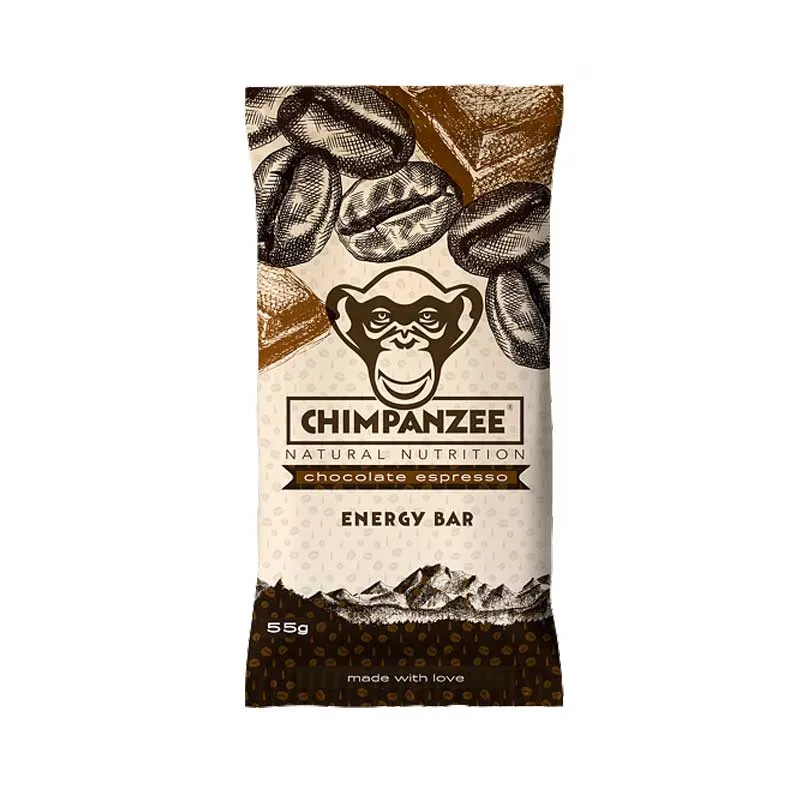 Chimpanzee Energy Bar Chocolate Espresso