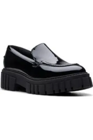 Clark Page Loafer black patent