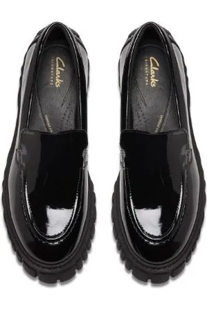 Clark Page Loafer black patent