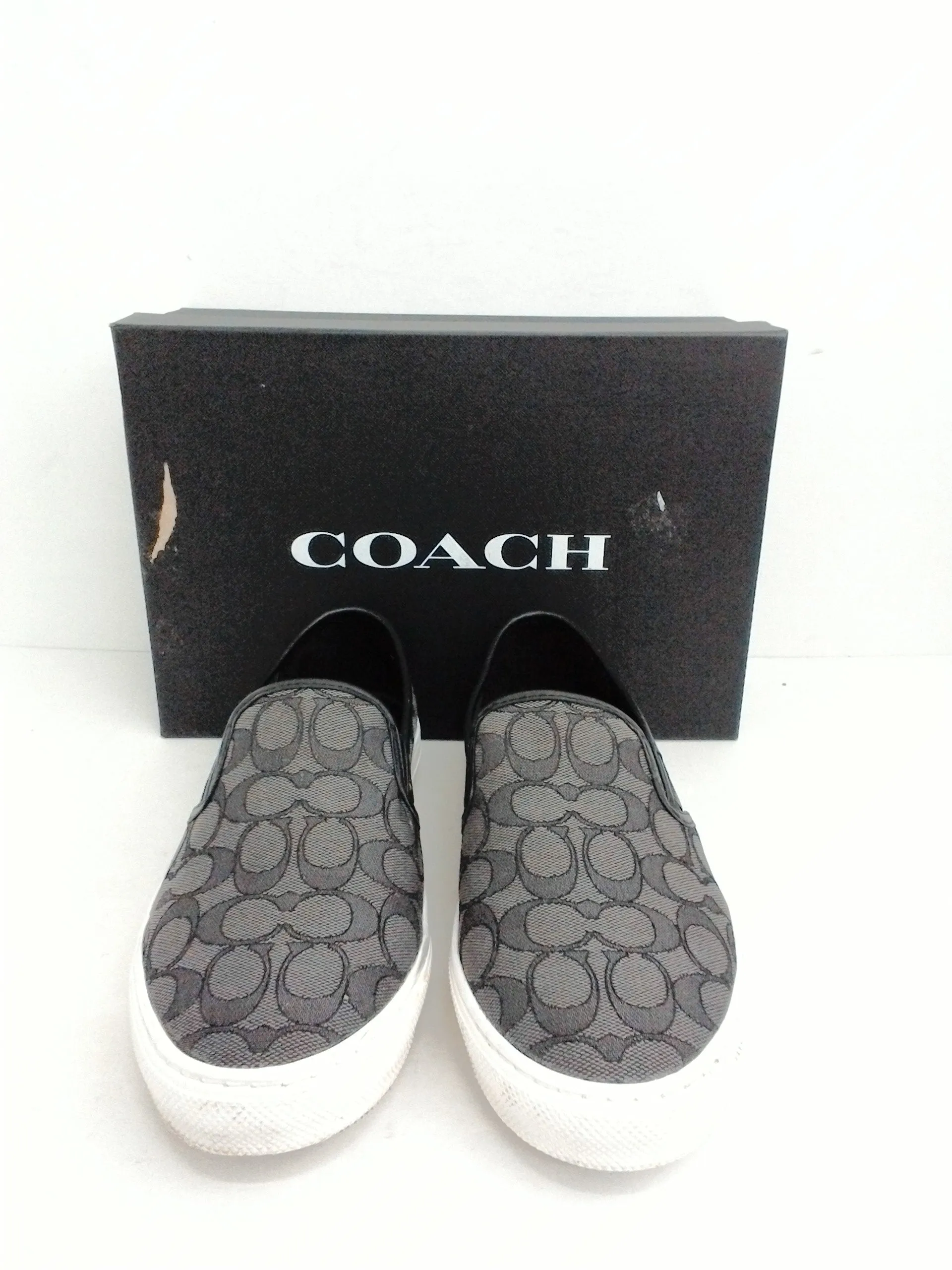 Coach Women's Smoke Black Sneakers Size 11 B