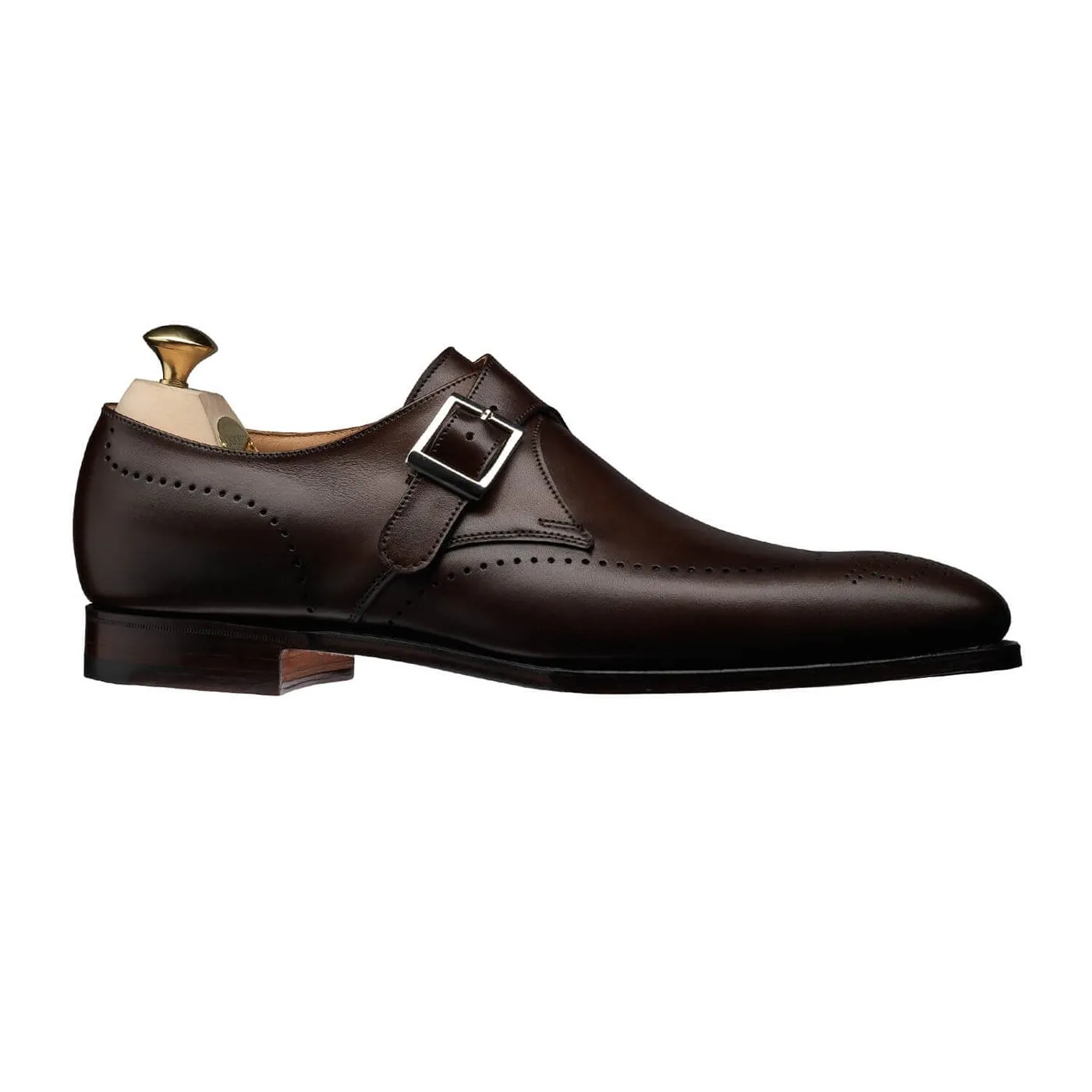 Cobham Dark Brown Burnished Calf