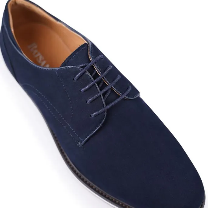 Colter Navy Derby Shoes