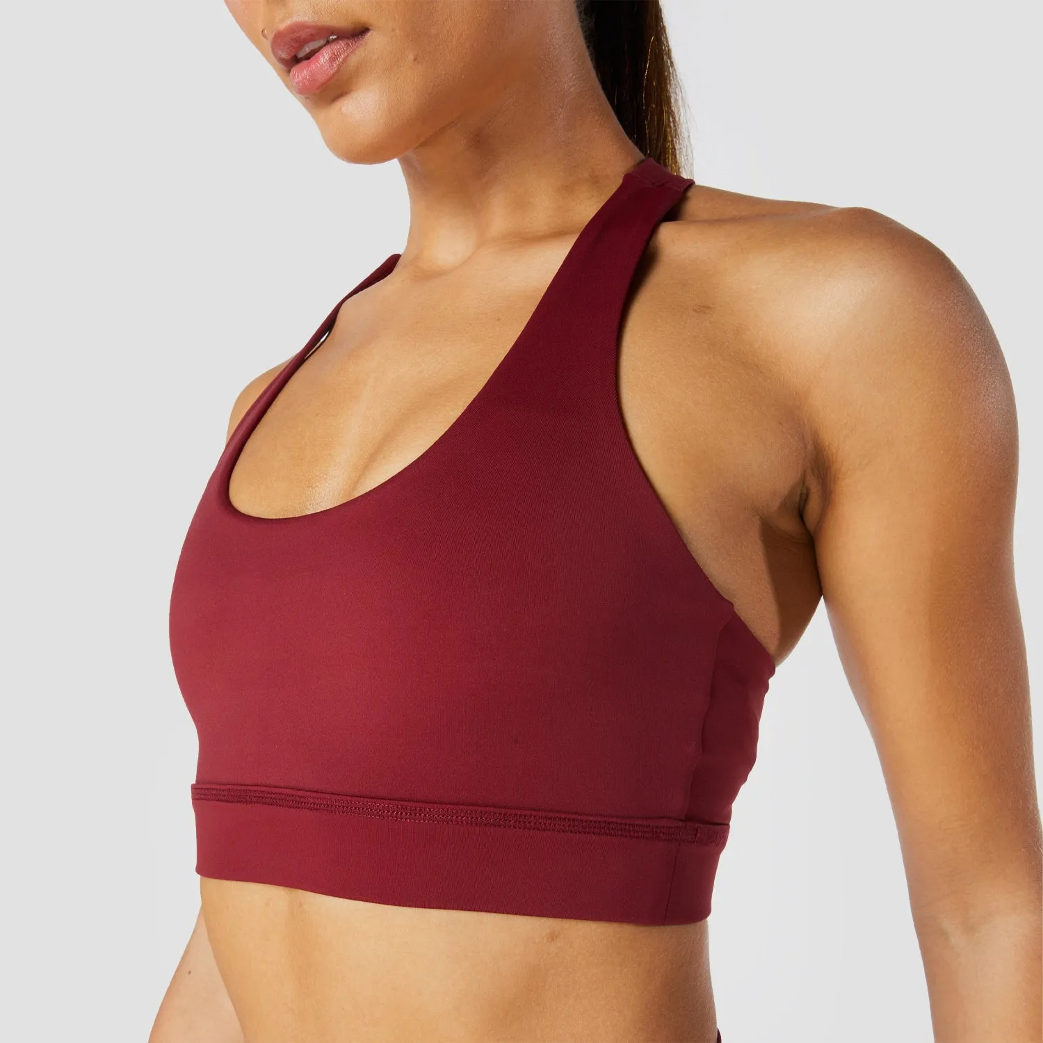 Core Agile Bra - Ruby Red