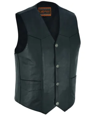 Daniel Smart Advance Men's Buffalo Nickel Head Snap Vest