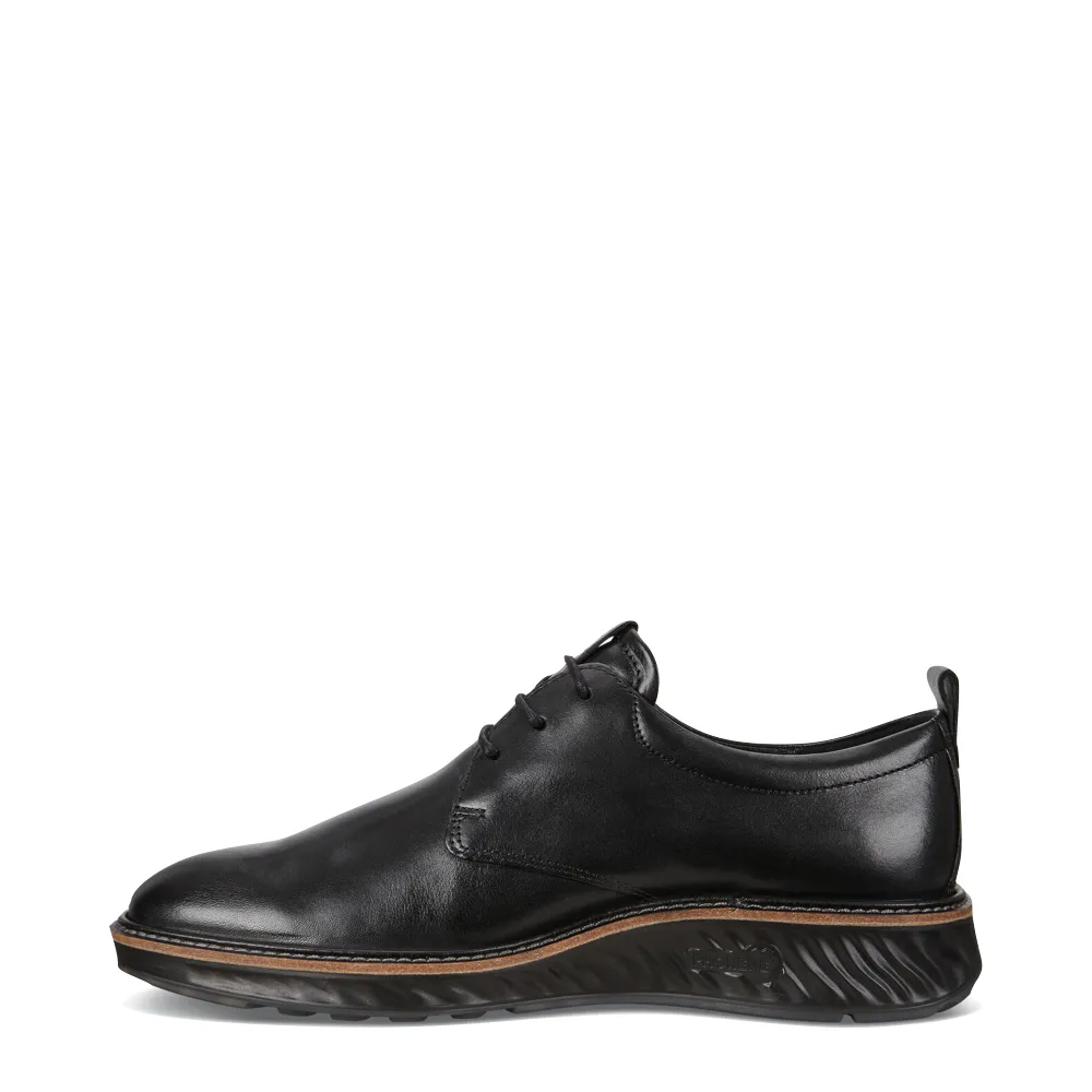 Ecco Men's ST. 1 Hybrid Plain Toe Shoe in Black