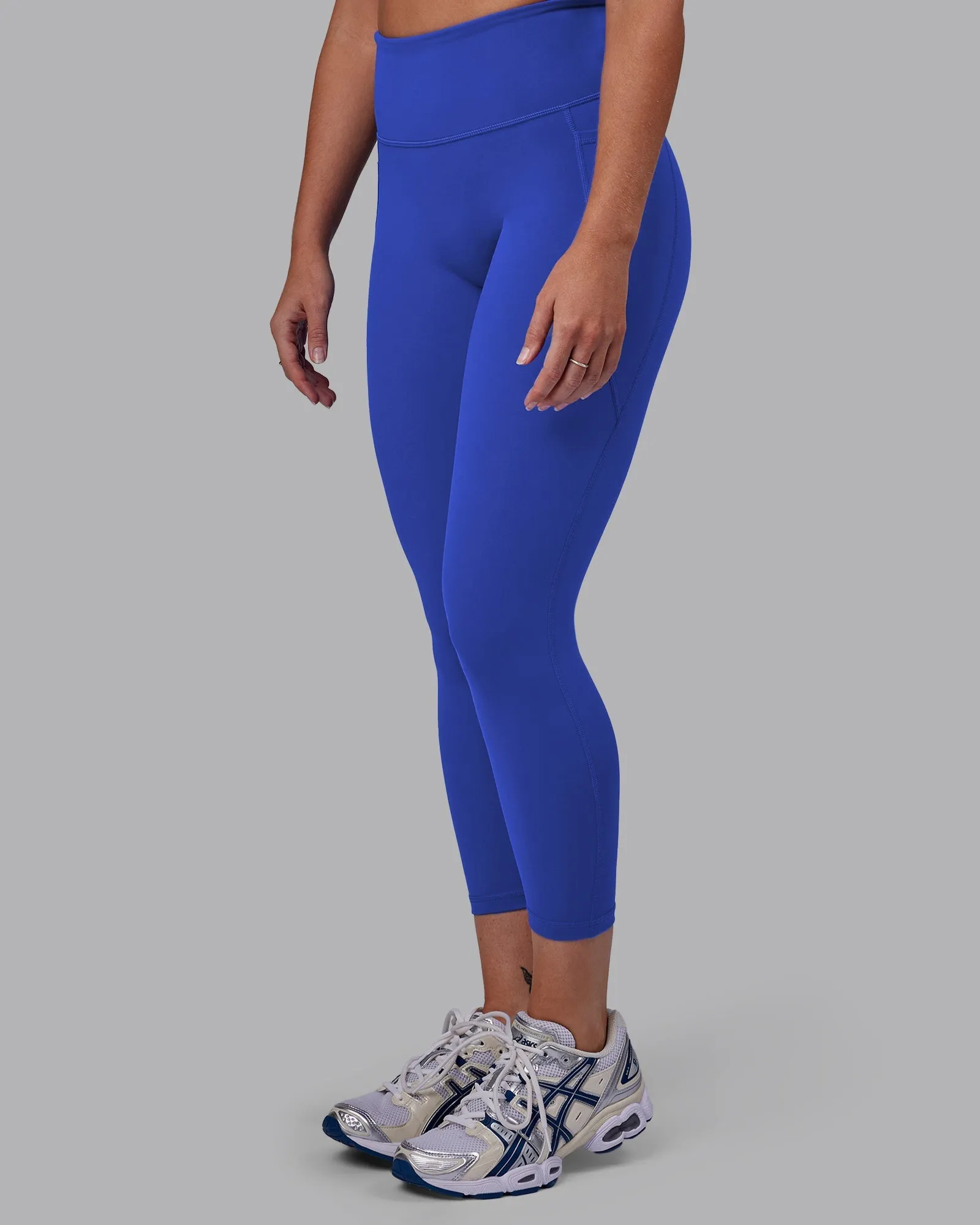 Fusion 7/8 Length Leggings - Power Cobalt