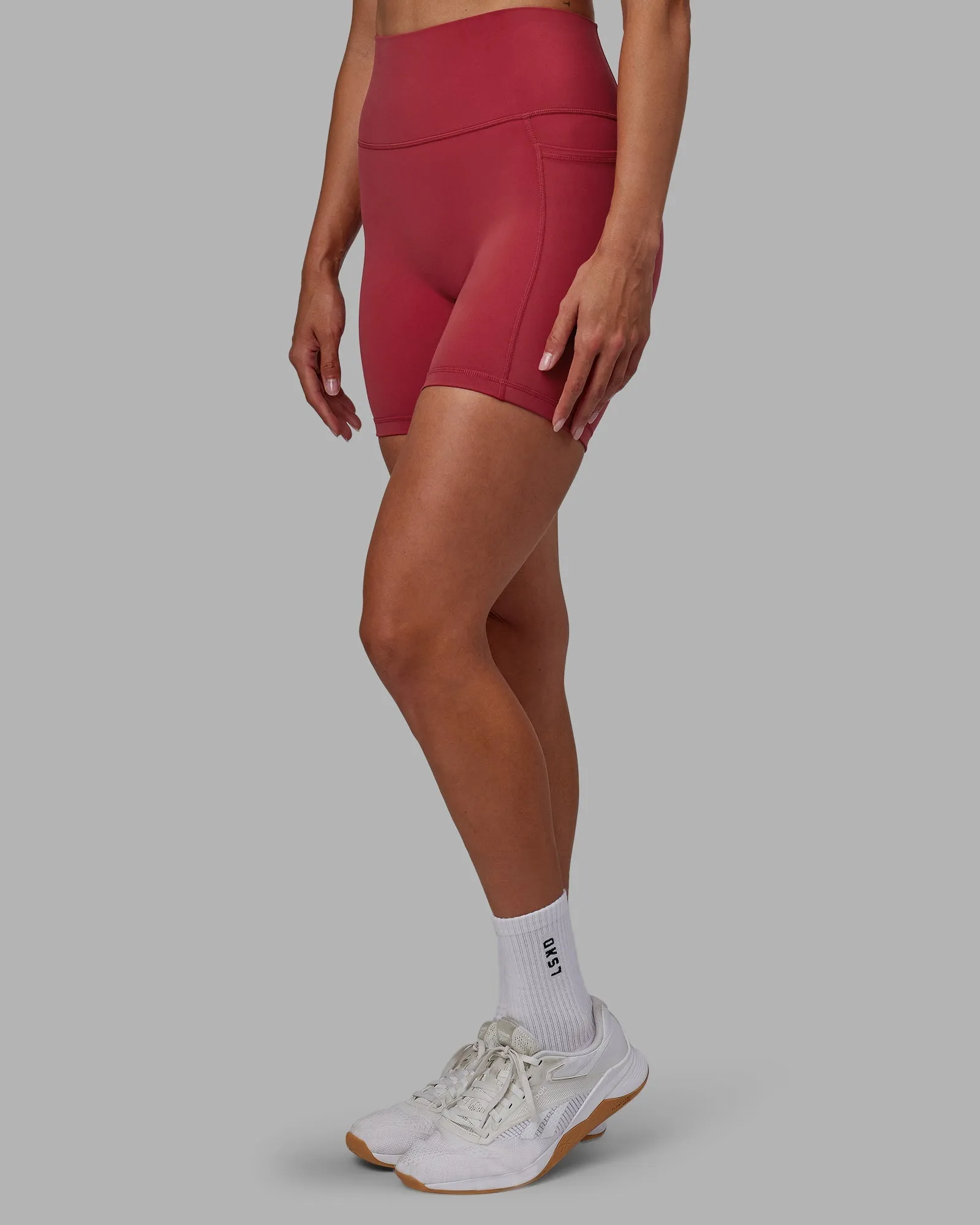 Fusion Mid-Length Shorts - Claret