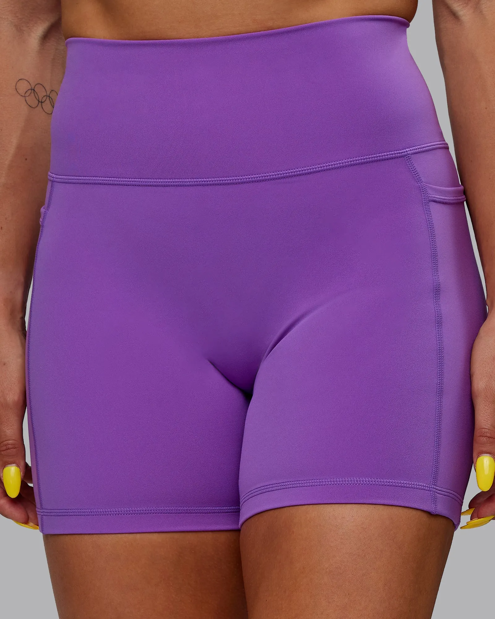 Fusion Mid-Length Shorts - Purple Swirl