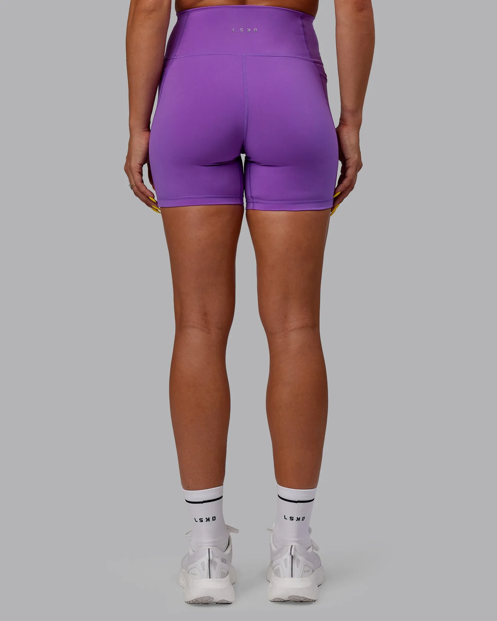 Fusion Mid-Length Shorts - Purple Swirl