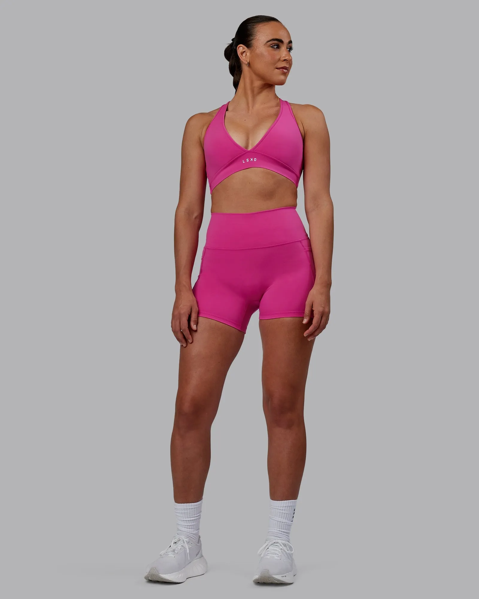 Fusion X-Length Shorts - Fuchsia Pink