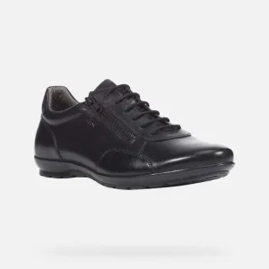 Geox Uomo Symbol Mens Black Shoe