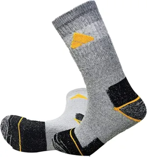 Grey Work Boot Socks Workwear Heavy Duty