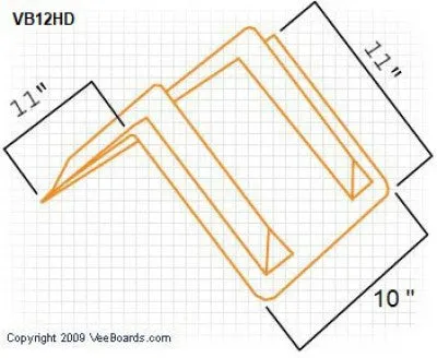 Heavy Duty Veeboards® Corner Protector Longer Edge | SIZE OPTIONS