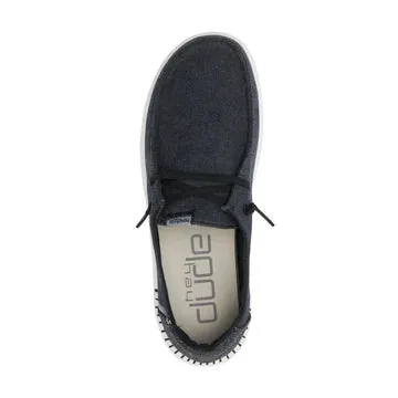 Hey Dude " Wendy Rise - Black" Shoe