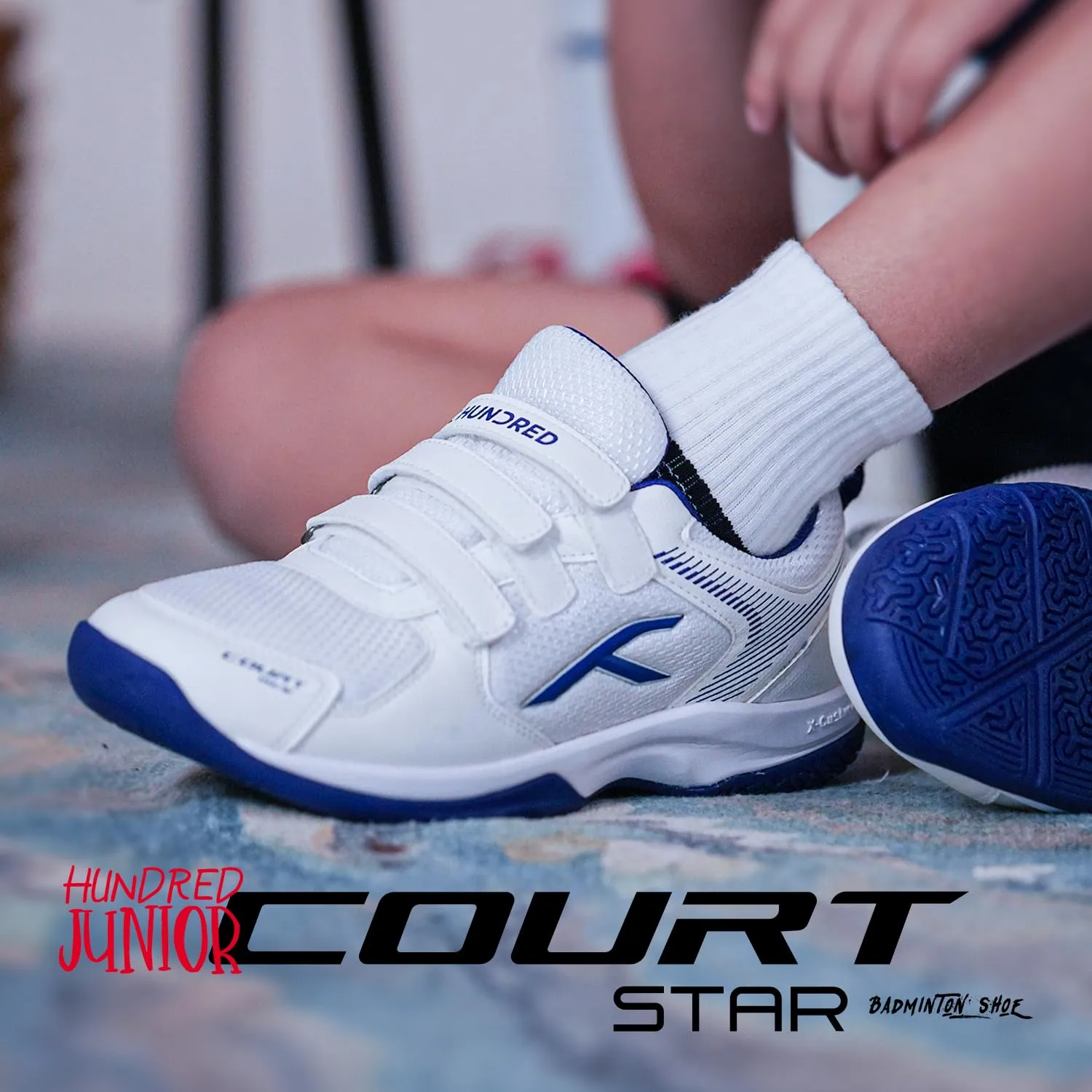 Hundred Court Star Junior Badminton Shoes