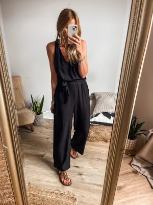 Ichi Tanessa Halter Neck Jumpsuit PREMIUM BRAND