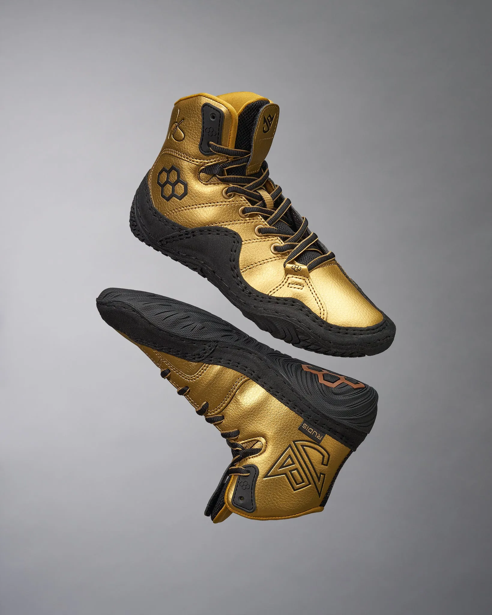 JB1 Adult Wrestling Shoes - ALLISEEISGOLD - GOLD