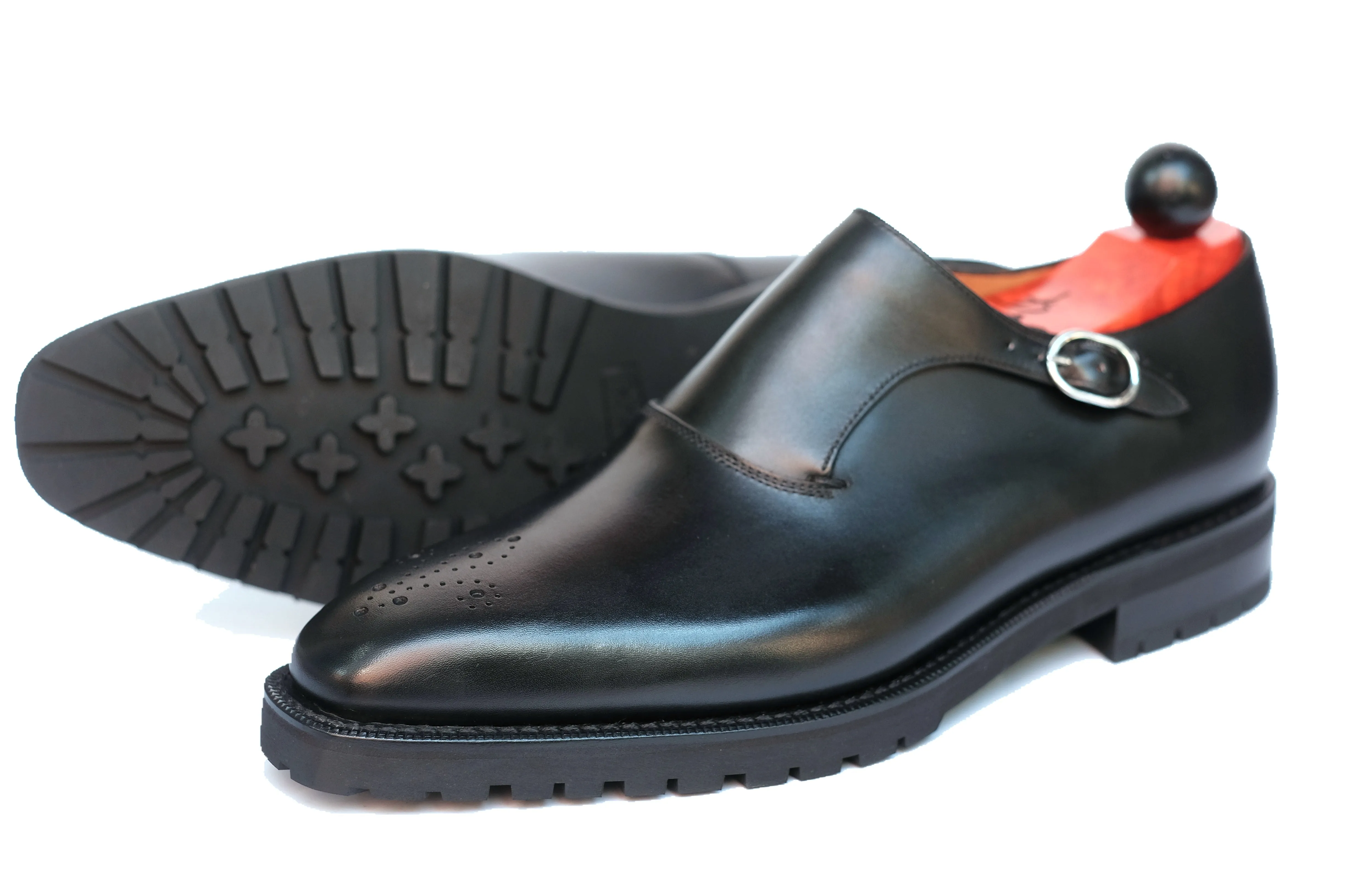 Martel - MTO - Black Calf - LPB Last - Commando Sole