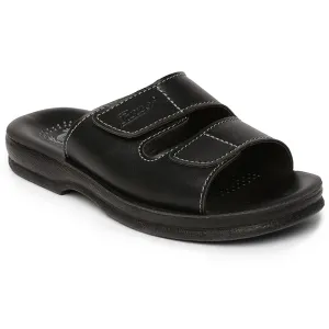 Men's Black Vertex Flip-Flops