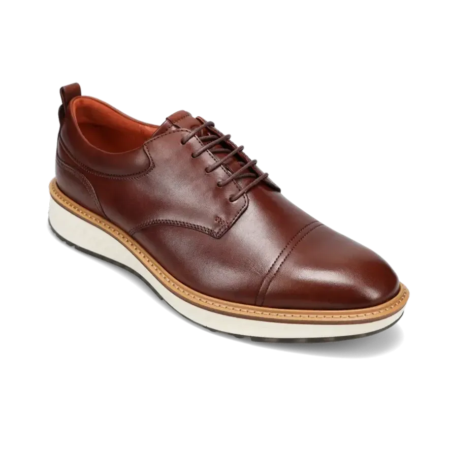 Men's St. 1 Hybrid Captoe Oxford Cognac