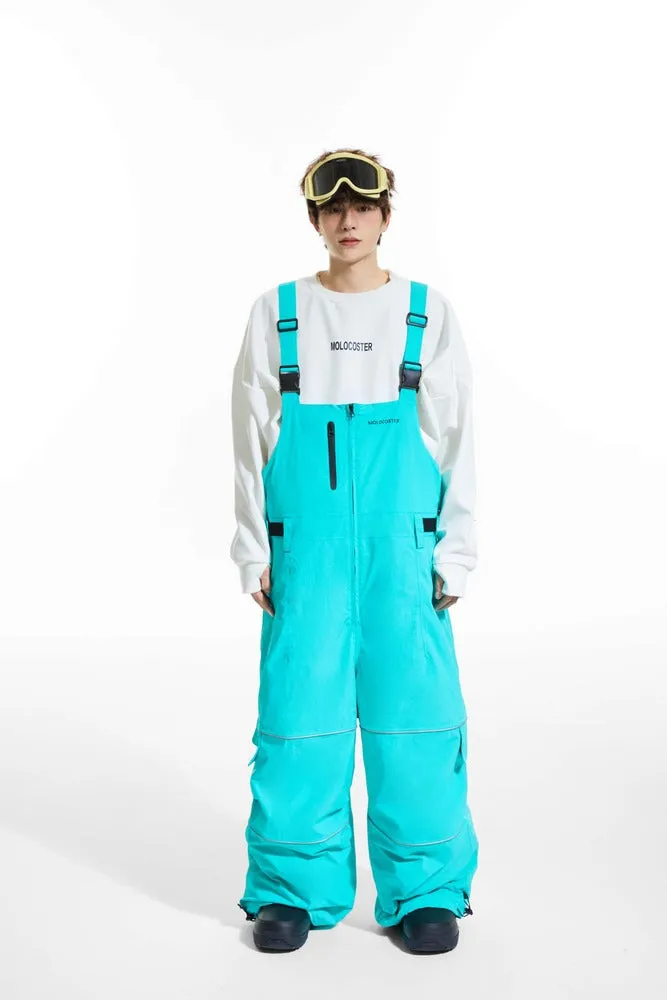 Molocoster Reflective Baggy Style Bibs - US Only