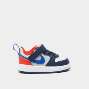 Nike Infants Court Borough  Low Recraft Sneaker White/blue _ 181907 _ White